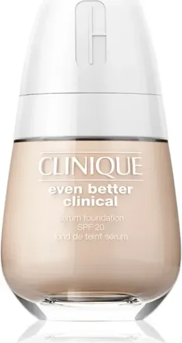 Clinique Even Better Clinical Serum Foundation SPF 20 - 30 ml - Die Clinique Even Better Clinical Serum Foundation SPF 20 vereint Pflege und Make-up in einem. Ideal für einen gleichmäßigen Teint und mit Sonnencreme-Schutz für den täglichen Gebrauch.