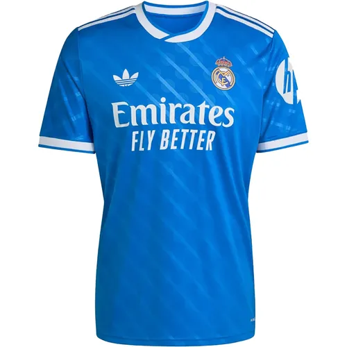 ADIDAS Herren Trikot Real Madrid 25/26 Ausweichtrikot - Trikots für echte Fans, mit AEROREADY Technologie für optimale Feuchtigkeitsregulierung und einem Design, das die Verbindung zum Bernabéu-Stadion feiert.