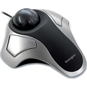 OrbitTM Optischer Trackball schwarz - Präzise Cursorsteuerung mit anpassbaren Tasten und ergonomischem Design für Rechts- und Linkshänder