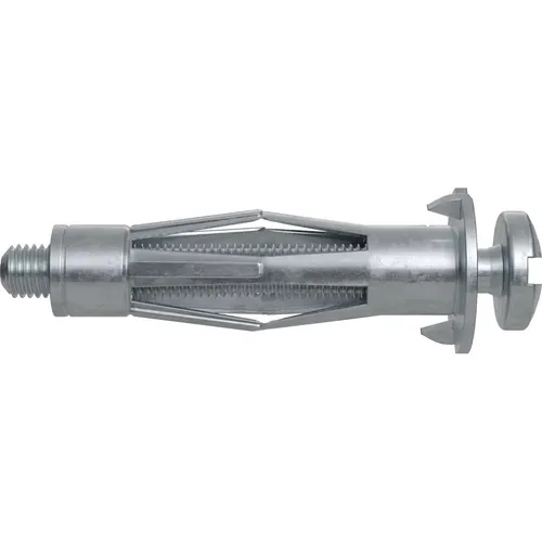 Fischer Dübel 519778 - Metall-Hohlraumdübel 12x52mm, 50 Stück für schnelle Montage in Gipskarton und Spanplatten