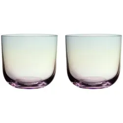 like.Villeroy & Boch Gläserset Like Pearl, Mehrfarbig, Glas, 2-teilig, 200 ml, 9.0x8.3x9.0 cm, Essen & Trinken, Gläser, Gläser-Sets