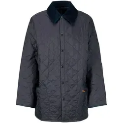 Barbour Steppjacke Liddesdale, Blau XL - Stylische Wärme für jeden Anlass - Funktionsjacken mit gestepptem Design, Markenknöpfen und einem Hauch von Klasse, ideal für kühlere Tage und vielseitige Einsätze.