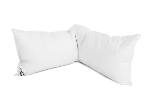 Mayaadi Home Kopfkissen HS19 - Premium Schwangerschaftskissen 145x40 cm - Kissen für Rückenschläfer, Seitenschläfer und Bauchschläfer, gefüllt mit 70% Daunen und 30% Federn für optimalen Komfort, waschbar bei 60°C, ideal für Allergiker.