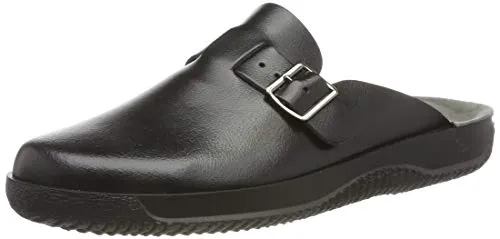 Rohde Herren Soltau-h Pantoletten, Schwarz 41 EU - Clogs & Pantoletten für Herren, komfortable und stylische Pantoletten mit rutschfester Sohle für den perfekten Tragekomfort im Alltag.
