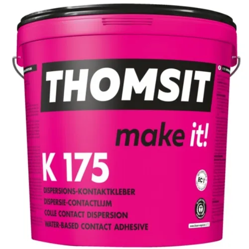 Thomsit® K 175 Dispersions-Kontaktkleber 5 kg Neoprene-Klebstoff für Bodenbeläge
