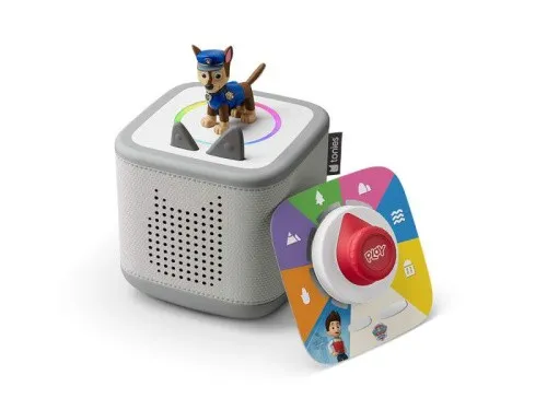 tonies Toniebox 2 Play Set Paw Patrol Chase - Kinder-Musikbox mit Bluetooth, NFC und WLAN. Ideal für kleine Abenteurer: 10 Std. Akkulaufzeit und inklusive Tonie Paw Patrol für spannende Geschichten!