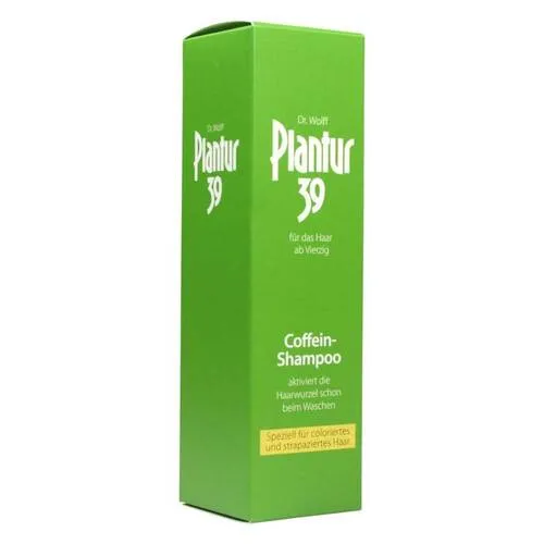 Plantur 39 Coffein Shampoo Color - Shampoo für coloriertes und strapaziertes Haar, stärkt die Haarfollikel und beugt hormonbedingtem Haarausfall vor, ideal für Frauen in den Wechseljahren.