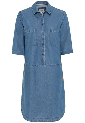 camel active Jeanskleid - Kleider aus 100% Baumwolle, pflegeleicht und ideal für lässige Outfits. Perfekt für den Sommer in modischem Indigo.