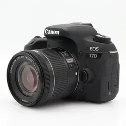 Canon EOS 77D + 18-55mm F/4-5.6 iS STM Gebrauchtware | Normale Gebrauchsspuren | 12 Monate Garantie | ✔️ 10% Rabatt