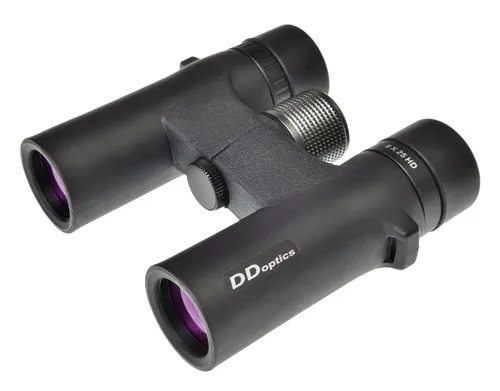 DDoptics LUX-HR Pocket ED 10x25 - Kompaktes Taschenfernglas mit 10-facher Vergrößerung, leicht und robust. Ideal für Outdoor-Aktivitäten, mit hochwertiger ED-Glas-Technologie für klare Sicht.