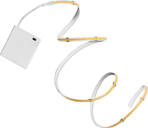 OSRAM FLEX batteriebetriebene COB-Lichtstreifen 2m - Flexible und dekorative COB-Lichtstreifen mit warmweißem Licht für individuelle Beleuchtung. Ideal für Wohnbereiche, leicht überall platzierbar dank Batteriebetrieb.
