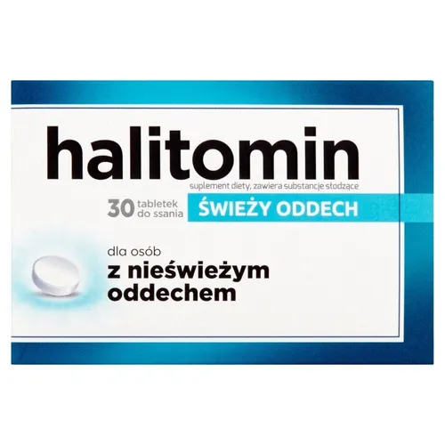 Suplement diety dla osób z nieświeżym oddechem 30 tabletek do ssan 5906071005270