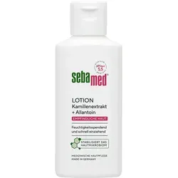 Sebamed Lotion 50ml - Arzneimittel: Feuchtigkeitsspendende Lotion für empfindliche Haut, ideal für unterwegs mit Kamillenextrakt und pH-Wert 5,5 für gesunde Haut.