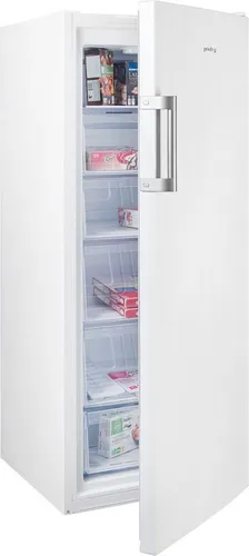 PRIVILEG Gefrierschrank "PFN W15160E" - NoFrost, 220 l - Praktischer Gefrierschrank mit NoFrost-Technologie, 220 l Volumen und energieeffizienter Klasse E. Ideal für die langfristige Lagerung von Lebensmitteln.