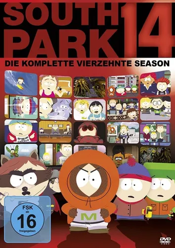 SOUTH PARK: SEASON 14 AMARAY 3 DVD NEU ERIC STOUGH/+