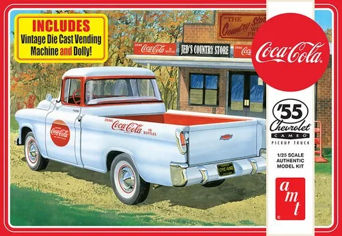 Chevy Cameo Pickup (CocaCola) AMT Model Kit [New Toy] 1955