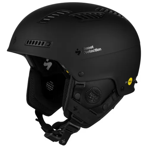 Sweet Protection Igniter 2Vi MIPS Skihelm, Dirt Black, S-M - Skihelme & Snowboardhelme mit MIPS-Technologie für optimalen Schutz und verbesserte Belüftung, perfekt für anspruchsvolle Skifahrer.