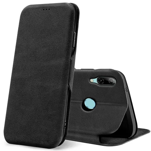 Für Huawei P Smart 2019 Style Handy Hülle Schutz Tasche Flip Case Klapphülle