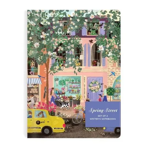 Galison Joy Laforme Spring Street Writers Notebook Set (Diary)