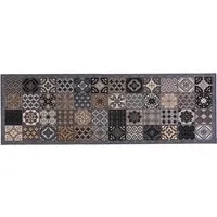 Küchenläufer Cook&Wash patchwork tiles 50x150 cm - Tür- & Bodenmatten, pflegeleicht und waschbar für hygienische Sauberkeit in Ihrer Küche.