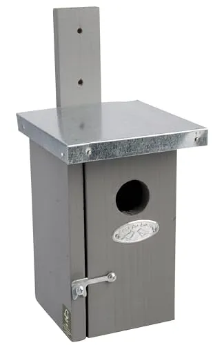 Esschert Design NK38G Zaunkönig Nistkasten, grau