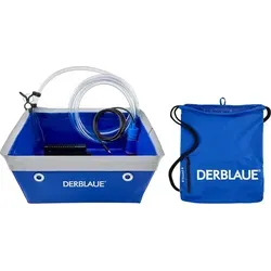 DerBlaue Set ohne Akku, inkl. Wanne, Pumpsystem, Netzteil und Schlauch