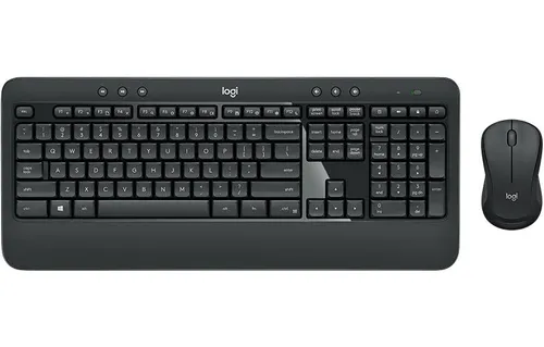 Logitech MK540 Advanced - Kabellose Tastatur und Maus Combo, 3 Jahre Batterielaufzeit und spritzwassergeschützt für Windows Nutzer
