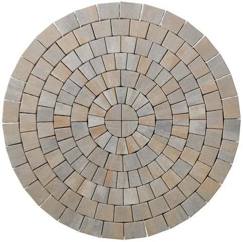 Kann Pflasterkreis Casalina - 197 cm x 6 cm, ideal für kreative Gartenlösungen und einfache Verlegung mit harmonischem Steindesign