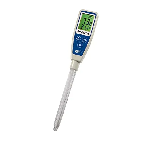 Dostmann PH-Messgerät PH Check G digital - Sonstige Messtechnik mit Glas-Elektrode für aggressive Flüssigkeiten, automatische Temperaturkompensation und IP65 Schutz für zuverlässige Messungen.