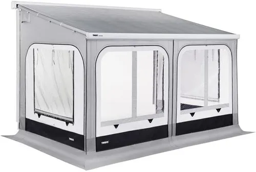 Thule Panorama Markisenvorzelt 450cm - Markisen, hochwertiges und geräumiges Vorzelt für perfekten Sonnenschutz und zusätzlichen Wohnraum beim Camping