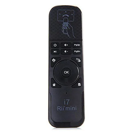 Rii Mini i7 Fernbedienung Multimedia Mit Maus Kreiselkompaß für Smart TV, PC