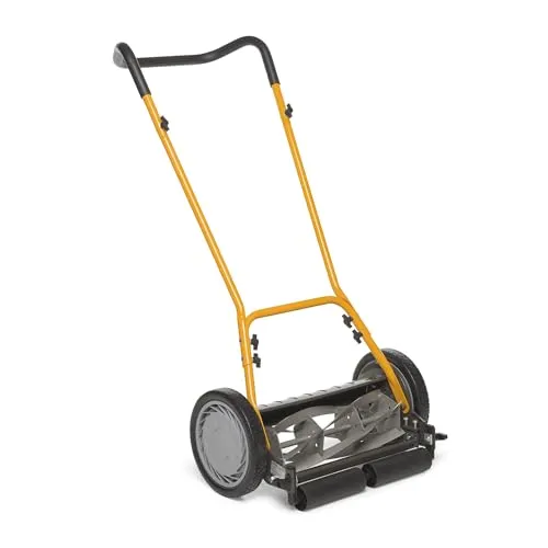 STIGA SCM 240 R Hand Spindelmäher 40 cm - Aufsitzrasenmäher mit 5 scharfen Messern für präzisen Schnitt und einfache Schnittverstellung von 25 bis 60 mm – ideal für kleine Rasenflächen bis 50 m².