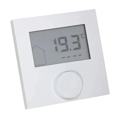 Möhlenhoff Raumthermostat LCD Alpha Direct 230 V - Fußbodenheizung mit modernem Design und höchster Qualität vom Markenhersteller für optimale Temperaturregelung