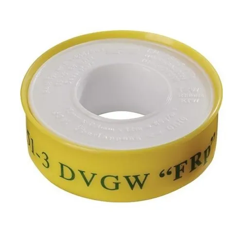 Ulith PTFE Dichtband FRp L12m B12mm D0,1mm weiß 60g/m² Rl. Gewindedichtungen