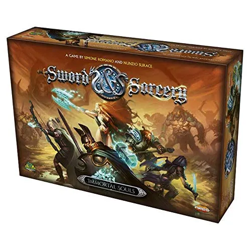 Ares Games Sword and Sorcery Immortal Souls Spiel - Tauche ein in die Welt von Sword and Sorcery! Dieses spannende Spiel bietet strategische Herausforderungen und fesselnde Abenteuer für alle Fans von Fantasy-Spielen.