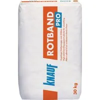 KNAUF Rotband Pro Haftputzgips 30 kg - Fugenabdichtungen – Ideal für Renovierungen, dieser leichtgewichtige Gips-Haftputz bietet hervorragende Haftung auf verschiedenen Untergründen und ist feuchtigkeitsregulierend, perfekt für Küchen und Bäder.