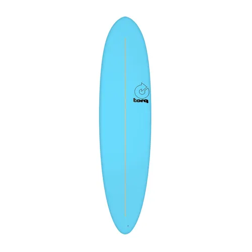 TORQ Softboard 7.6 Funboard Blau - TOP ANGEBOT für Wellenreiter - Softboard für Wellenreiten im Fish-Design, ideal für Anfänger und Fortgeschrittene, sorgt für mehr Stabilität und Spaß auf dem Wasser.