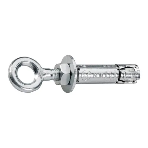 Schwerlastanker mit Öse Bolzenanker M12 x 140 verzinkt Augenbolzen Dübel 2 x