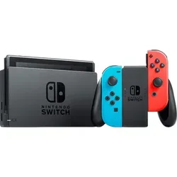 Nintendo Switch neon blau neon rot (2019) - Handheld Spielekonsole - Konsolen mit WLAN-Kompatibilität und Bluetooth, ideal für flexible Gaming-Erlebnisse zu Hause oder unterwegs.