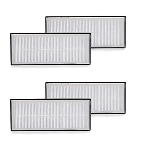 Rrochio Original HEPA Filter Zubehör Kompatibel für Roborock S7 Max Ultra/S7/S7+/S7 Maxv/S7 Maxv Ultra/S7 Pro Ultra/S8/S8+/S8 Pro Ultra, 4er Pack