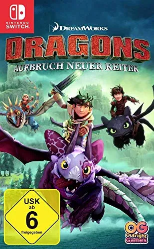 Dragons Aufbruch neuer Reiter Nintendo Switch - Abenteuer für die ganze Familie - Spiele für Nintendo Switch, erlebe spannende Abenteuer mit Drachen und entdecke neue Reiter in einer fantastischen Welt.