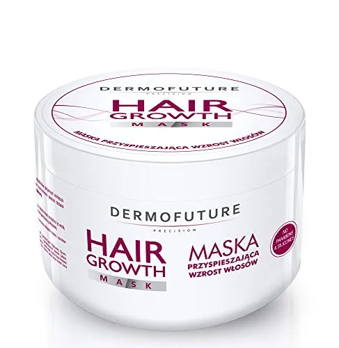 Dermofuture Haarwachstumsmaske mit Koffein, Anti-Haarausfall, 300 ml, ohne Parabene