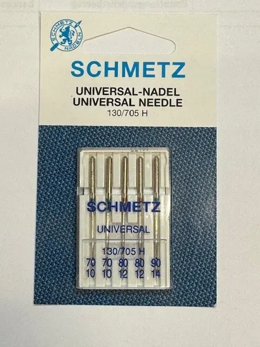 Nähmaschinennadeln Schmetz 130/705H  Stärke 70-90 gemischt  UNIVERSAL HAx1 5