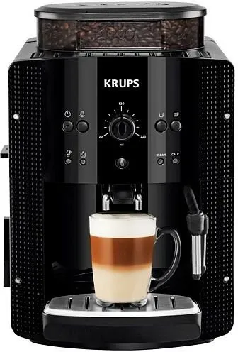 Krups Arabica Picto EA810870 - Kaffeevollautomat mit Milchschaumdüse, intuitive Bedienung und TÜV-zertifizierte Hygiene für perfekten Kaffee