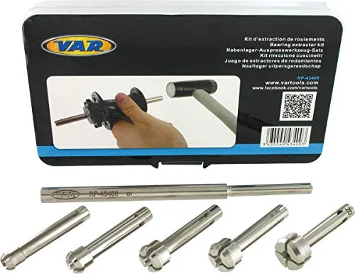 VAR Nabenlager-Auspresswerkzeug RP-43400 für Fahrrad - Sonstiges Fahrradzubehör, robustes Werkzeug für effizientes Auspressen von Nabenlagern und einfache Wartung.