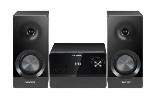 Blaupunkt MS49DAB Mini HIFI CD M3 - Bluetooth Home Stereoanlage - Kompakte Mini HIFI-Anlage mit Bluetooth, CD-Player und DAB+ Radio. Ideal für Musikliebhaber, die vielseitige Abspielmöglichkeiten schätzen.