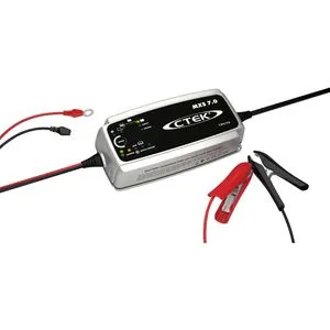 CTEK Batterieladegerät 56-731 - MXS 7.0 - Autobatterien: Tragbares Erhaltungsladegerät mit Kurzschlussschutz und Überhitzungsschutz, ideal für PKW-Batterien von 14-150 Ah.