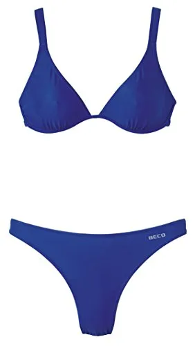 Beco Damen Bügel Bikini B-Cup, blau, 40, 0/81030