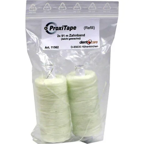 Dent O Care Proxi-Tape Zahnband gewachst Nachf.91m Inhalt: 2 St