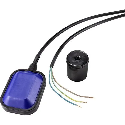 Renkforce RF-4604774 2302387 Schwimmerschalter mit 10 m Kabel - Schwimmerschalter für zuverlässige Füllstandsüberwachung, ideal für Pumpen und Wassermanagement.